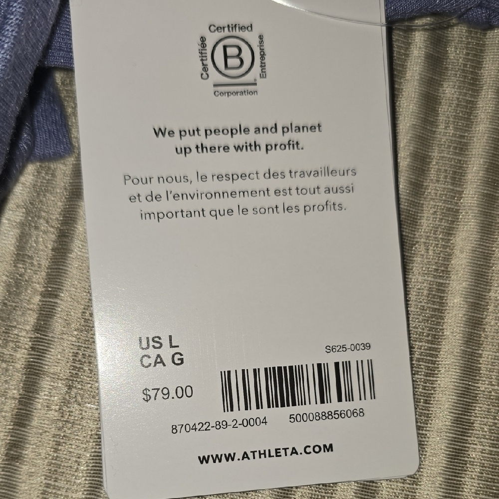 Athleta Coaster Luxe Lavender Long Sleeve Sewatshirt Oversized L - Picture 13 of 16